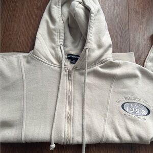 PrettyLittleThing Cream Hoodie